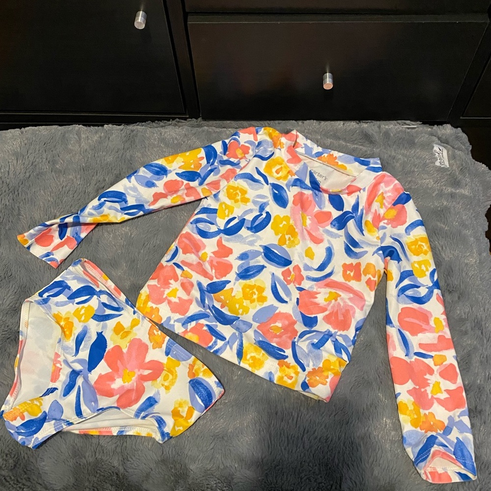 Rash Guard & Swim Bottoms